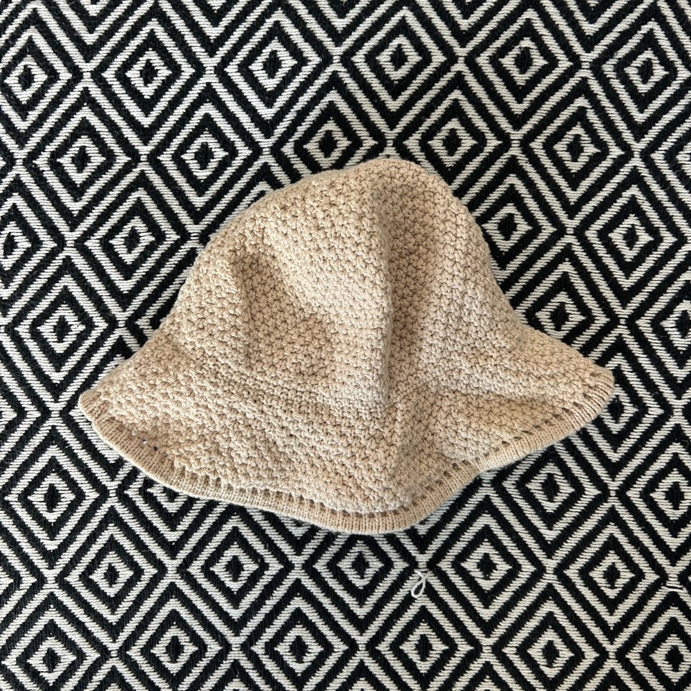 Kids Tan Bucket Hat